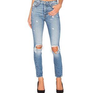 Grlfrnd Karolina Distressed Jeans  - Size 24